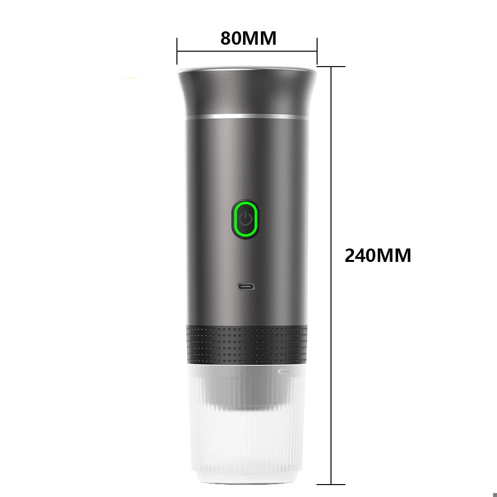 Nordelly Trådlös bärbar espressomaskin för kaffe ☕