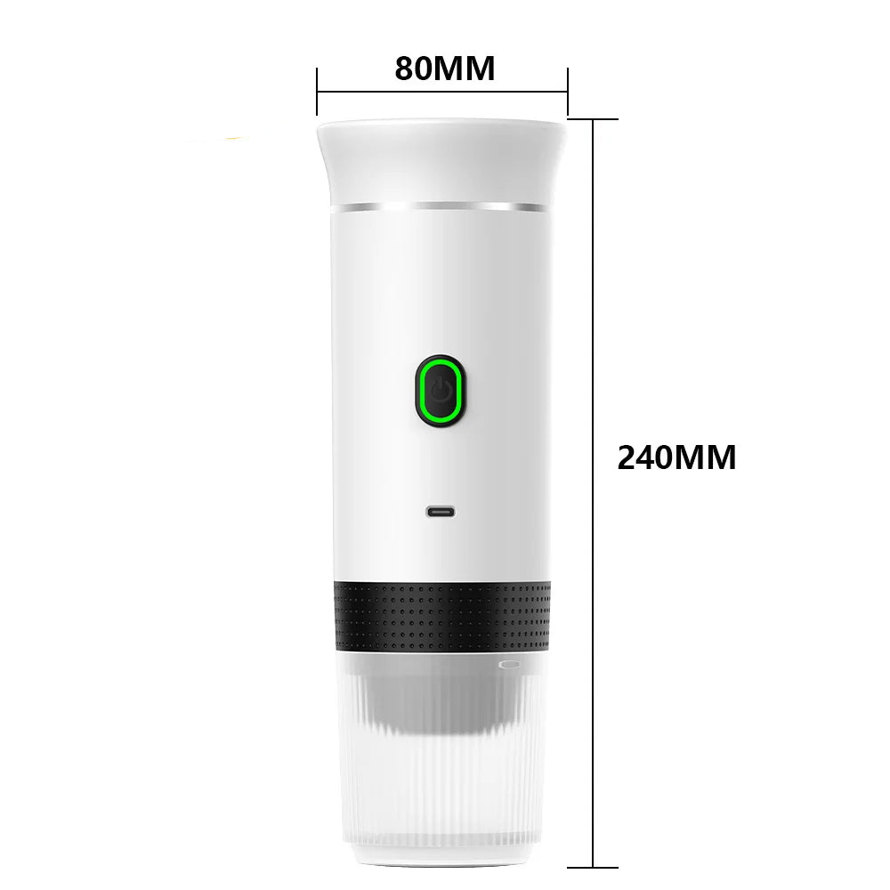 Nordelly Trådlös bärbar espressomaskin för kaffe ☕