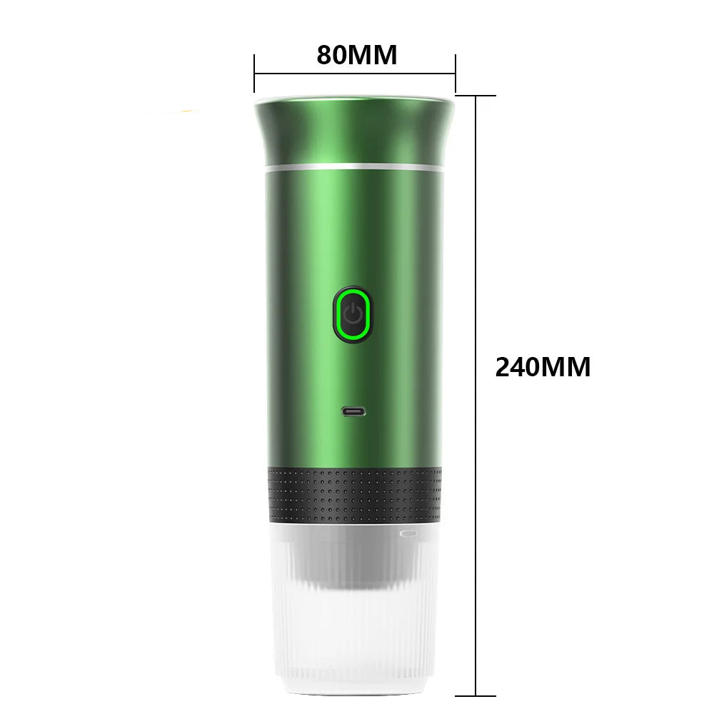 Nordelly Trådlös bärbar espressomaskin för kaffe ☕